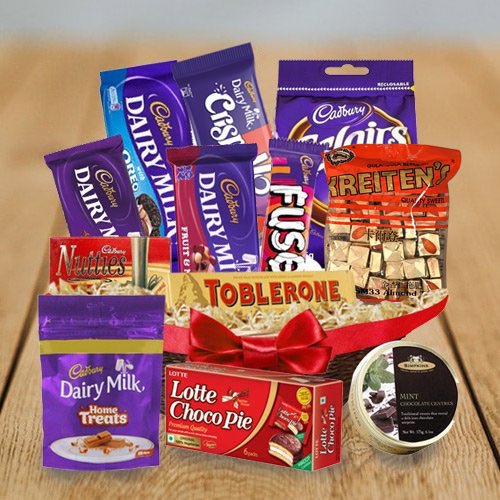 Lip smacking Chocolates Assortment Hamper