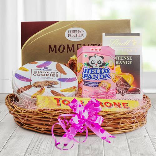 Delicious Chocolate Gift Basket