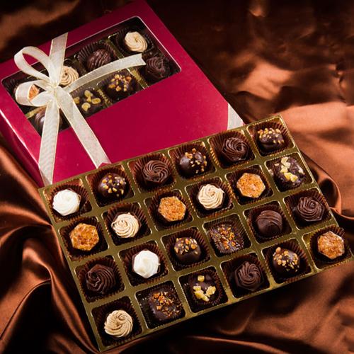 Delicious Handmade Rum filled Chocolate Box