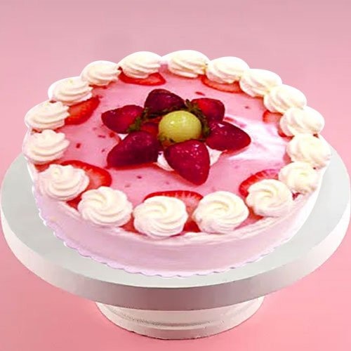 Appetizing Strawberry Cake