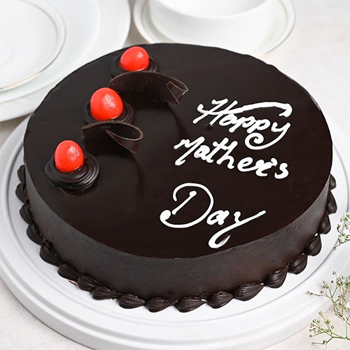 Delicious Happy Mothers Day Chocolate Cake