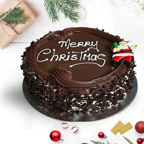 Delightful Chocolate Cake for X mas Celebration