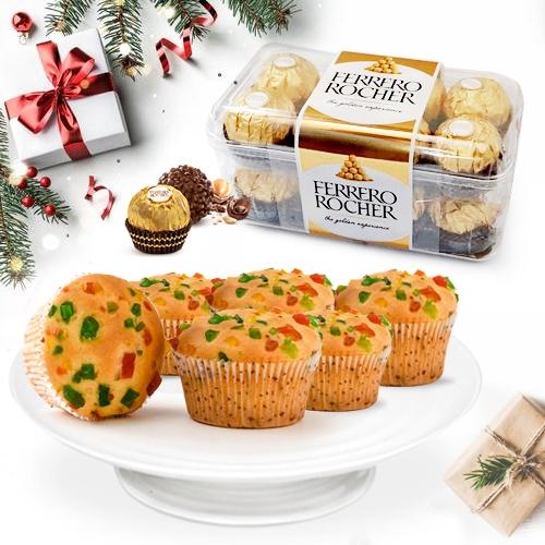 Delicious Tutty Fruity Muffins with Ferrero Rocher Pack