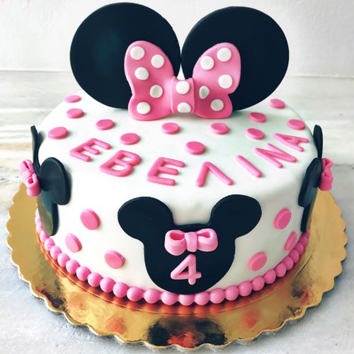 Special Minnie Mouse Cake for Youngster