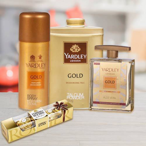 Yardley Grooming Set for Men N Ferrero Rocher