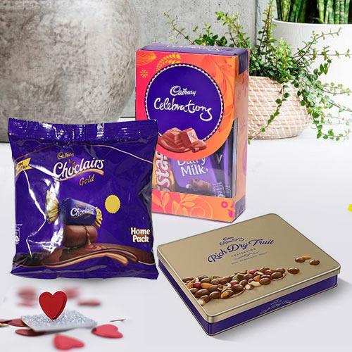 Mouth Watering Cadbury Deluxe Chocolate Hamper