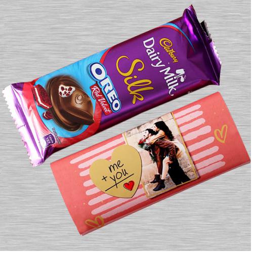Personalized Cadbury Dairy Milk Silk Oreo Red Velvet Chocolate