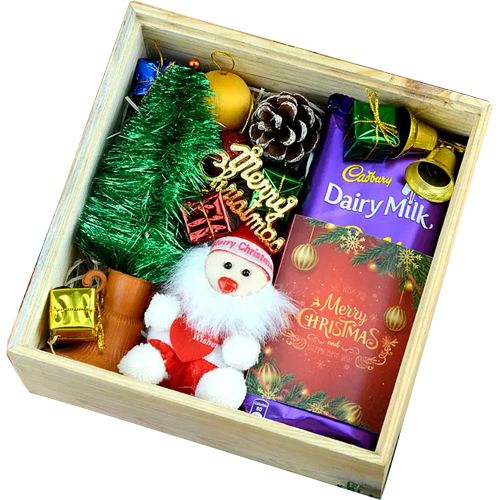 Delicious Cadbury Chocolates with Santa Claus N Christmas Decorative