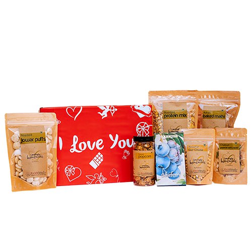 Mouth-Watering Valentines Special Gourmet Treat Hamper