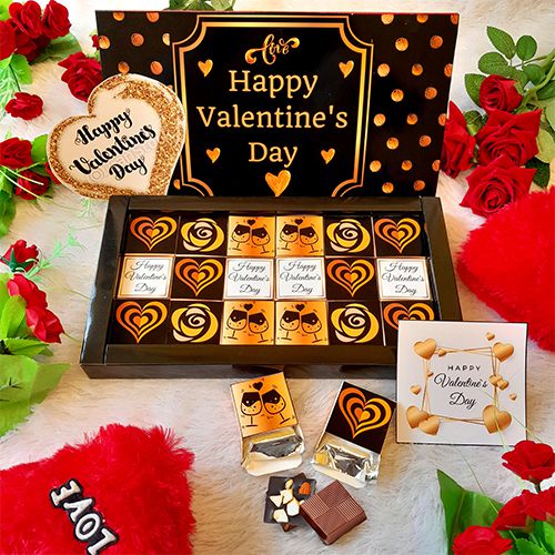 Assorted Valentines Chocolates Gift Hamper