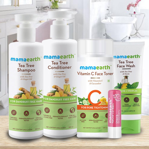 Marvelous Mama Earths Hair N Face Care Hamper