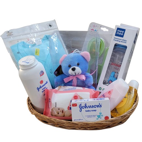 Premium New Born Baby Kits Basket