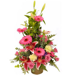 Dramatic Premium Arrangement of Mixed Flowers