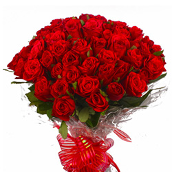 50 Red Roses Bouquet