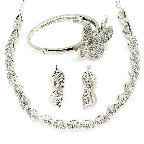 Exquisite AD Jewellery Set Elegance