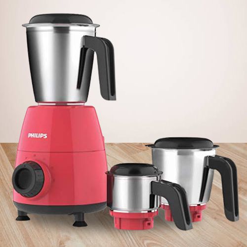 Amazing Philips Mixer Grinder in Red