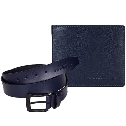 Lovely Urban Forest Mens Wallet N Belt Combo