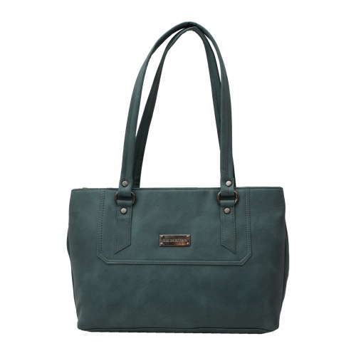 Ladies Suave Office Bag in Mineral Green