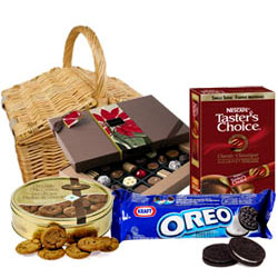 Exciting Party Special Chocolate Hamper Basket