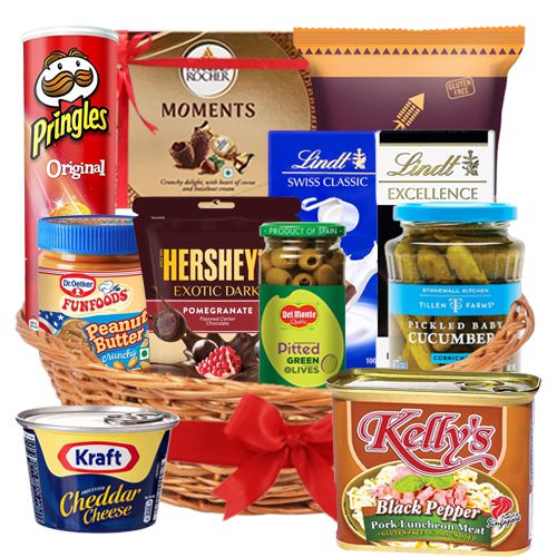 Delicious Frozen Food Treats Gift Basket