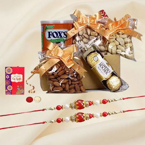 Mouthful Chocolate with Fancy Rakhis