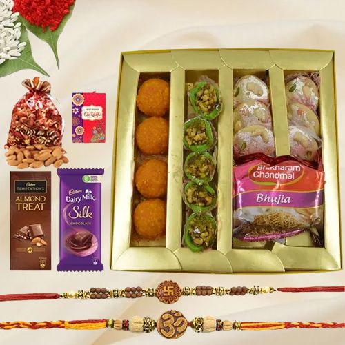Bhaiya Bhabhi Rakhi N Exquisite Sweets