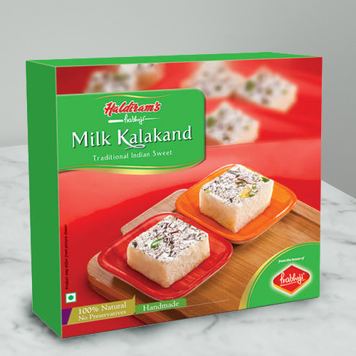 Haldirams Relish’s Rejoice Milk Kalakand Sweets Box