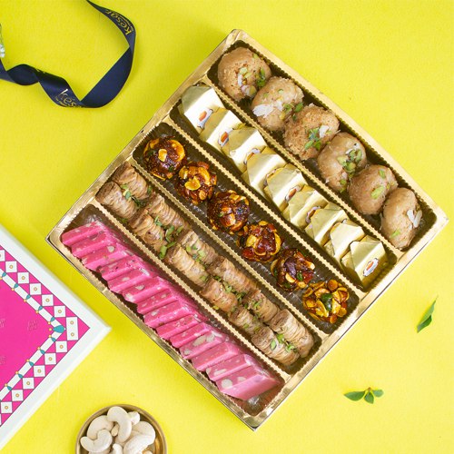 Delightful Sweets Assortment by Kesar