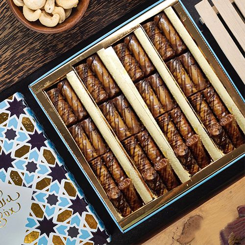 Luscious Chocolate Finger Baklava Treat