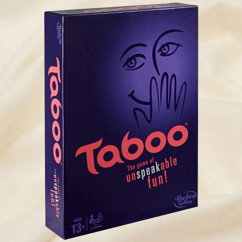 Marvelous Hasbro Gaming Taboo Board Game