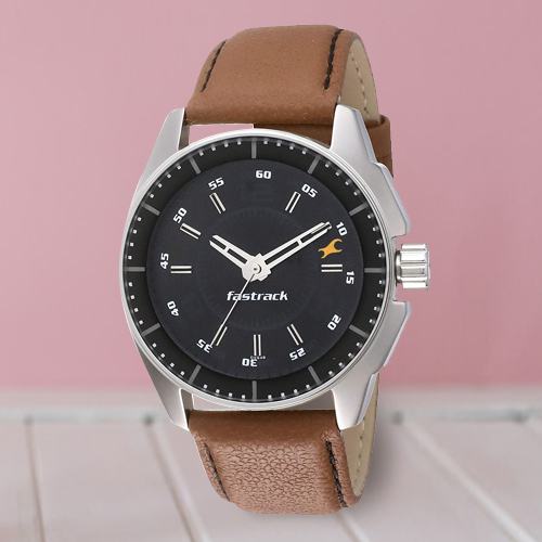 Attractive Fastrack Black Magic Analog Mens Watch