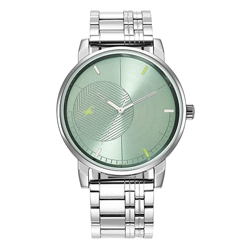 Stylish  Stunners Silver Dial Mens Analog Watch