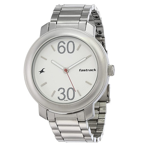 Trendy  Straight Lines Analog Black Dial Mens Watch