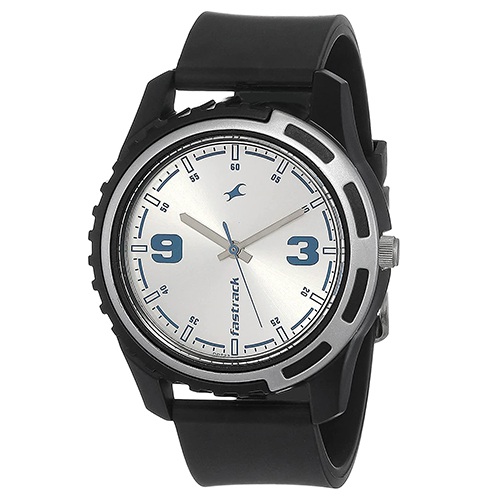 Beautiful  Casual Analog Silver Dial Mens Watch