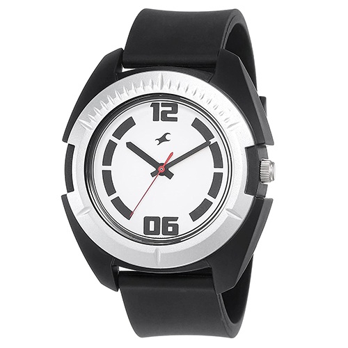 Scintillating  Casual Analog White Dial Boys Watch