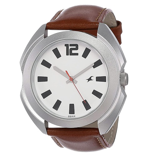 Awesome  Casual Analog Silver Dial Mens Watch