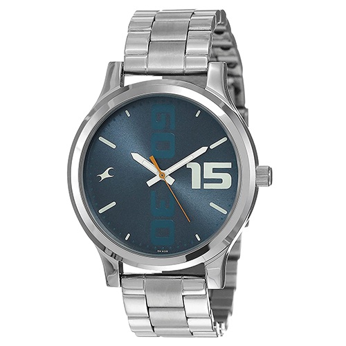 Dashing  Bold Analog Blue Dial Mens Watch
