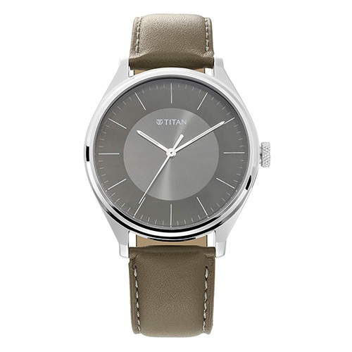 Attractive  Neo Economy Analog White Dial Mens Watch