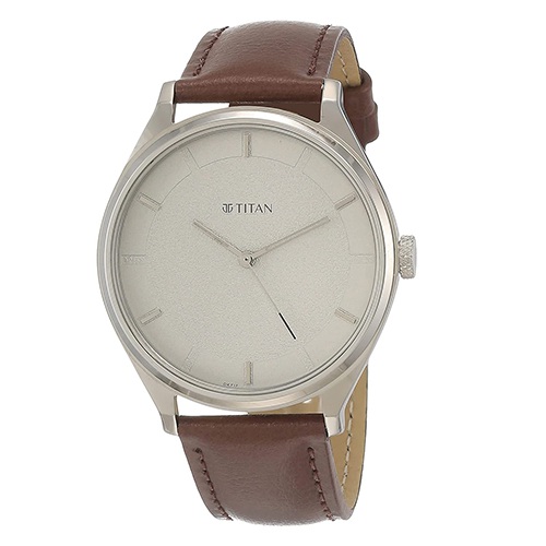 Impressive  Neo Analog White Dial Mens Watch