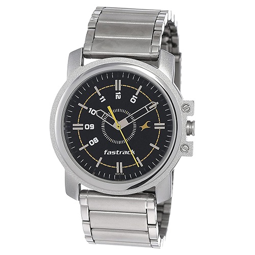 Splendid  Economy Analog Black Dial Mens Watch