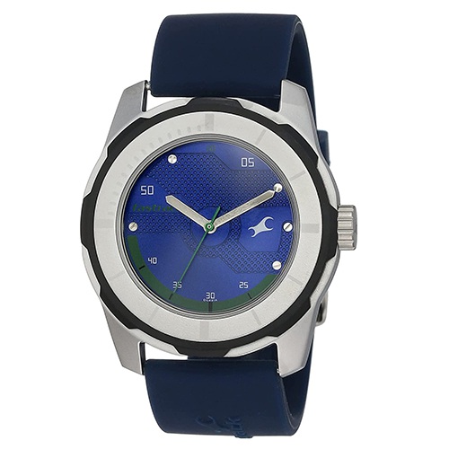 Stylish Fastrack Economy 2013 Analog Blue Dial Mens Watch