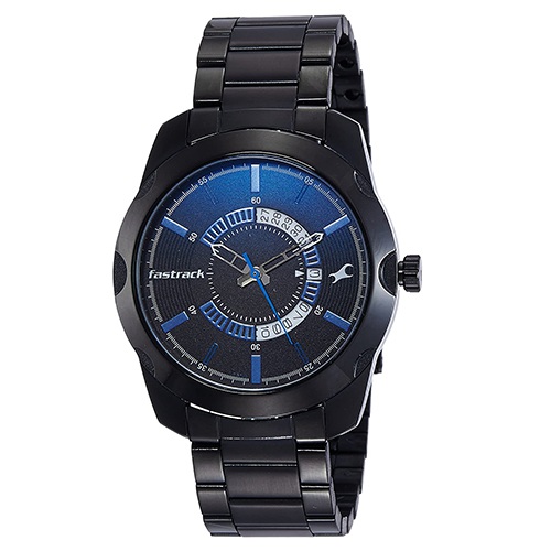 Attractive  Analog Black Dial Mens Watch