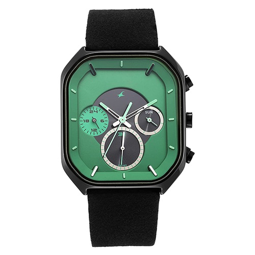 Trendsetting  After Dark Analog Green Dial Mens Watch