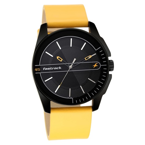 Classic  Analog Black Dial Mens Watch