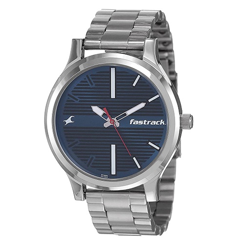 Remarkable  Fundamentals Analog Blue Dial Mens Watch