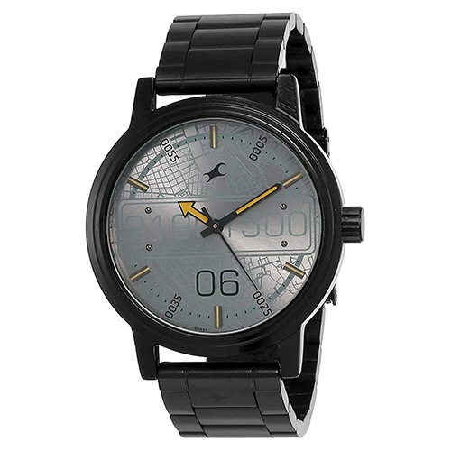 Admirable  Road Trip Analog Grey Dial Mens Watch