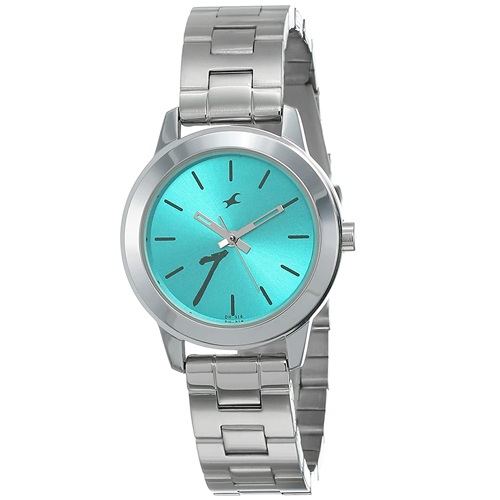 Elegant  Tropical Waters Analog Green Dial Womens Watch