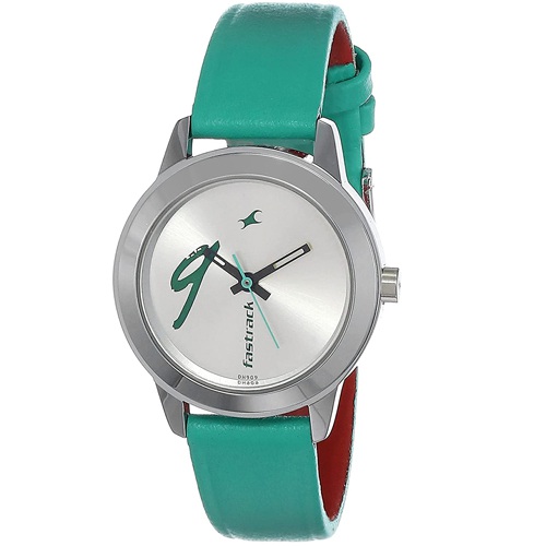 Beautiful  Tropical Waters Analog White Dial Womens Watch