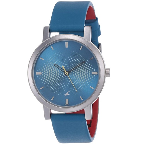 Amazing Fastrack Sunburn Analog Blue Dial Womens Watch