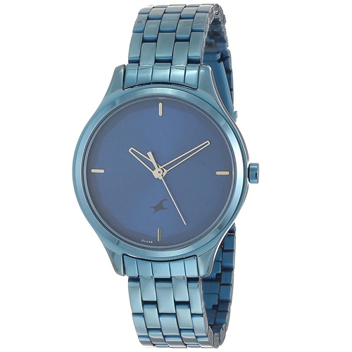 Attractive Fastrack Casual Blue Dial Womens Watch